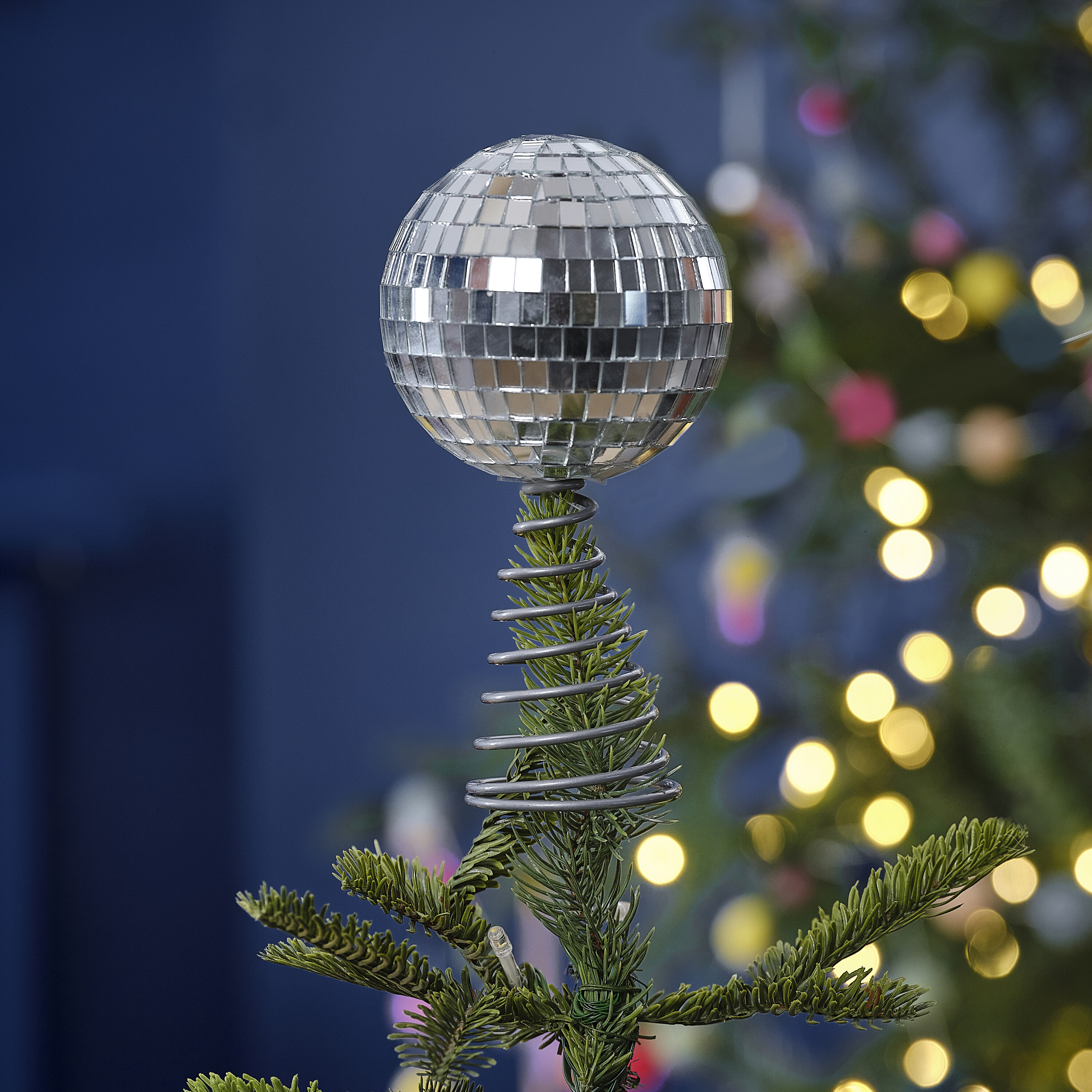 Glitter ball christmas deals decorations